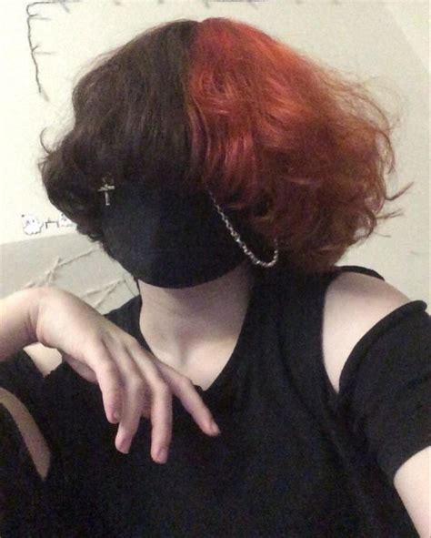 Red Hair Styles Braids Dyed Red Hair Split Dyed Hair Dyed Blonde Hair