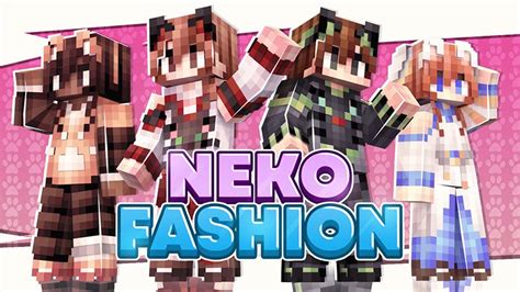 Neko Fashion By Aquastudio Minecraft Skin Pack Minecraft