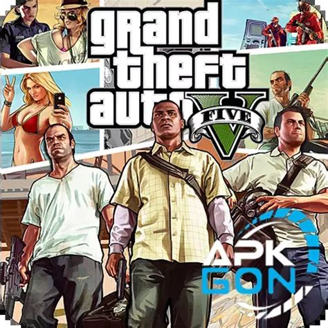 تحميل جراند ثفت أوتو 5 للأندرويد ملف واحد و نسخة Gta 5 Lite Apk Gon