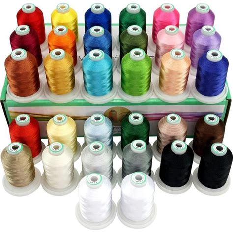 New Brothread Bobines Polyester Fil Machine Broder M Chaque