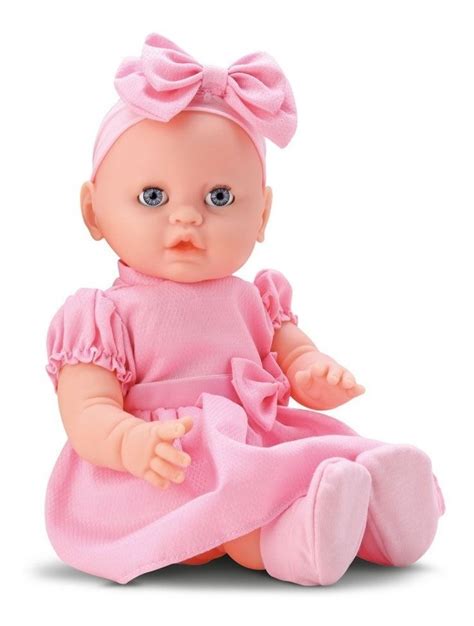 Boneca Bebê Menina Baby Amém Reza O Pai Nosso Bee Toys Parcelamento