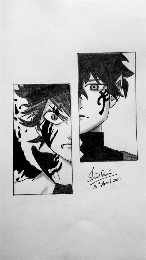 Asta and Yuno by shivshyam on DeviantArt