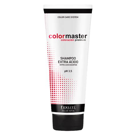 Shampoo Extra Cido Fidelit Colormaster Productos De Peluquer A Para