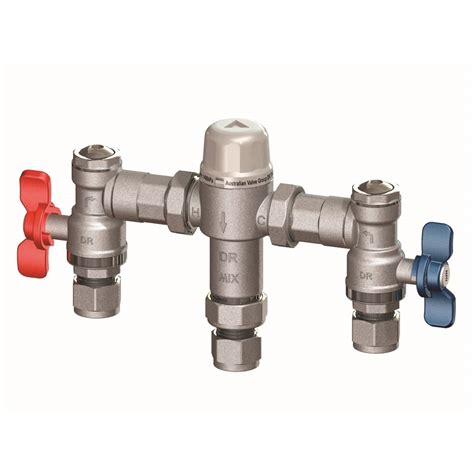 Avg Thermostatic Mixing Valve 15mm Forge Plumbing Australia