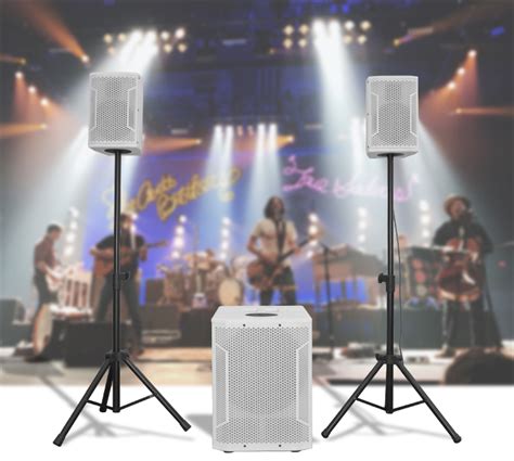 Rqsonic Wi Adusb Bt W Professional W Powered Speaker Inch