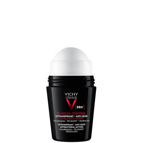 Vichy Homme Clinical Control Anti Odor Αποσμητικό 96h σε Roll On 50ml