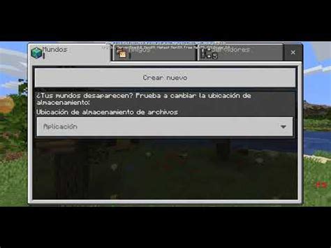 Como Crear Un Mundo En Minecraft YouTube