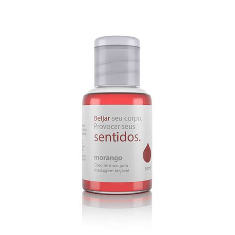 Leo Para Massagem Beij Vel Fun O Hot Sentidos Morango Ml The Lilith