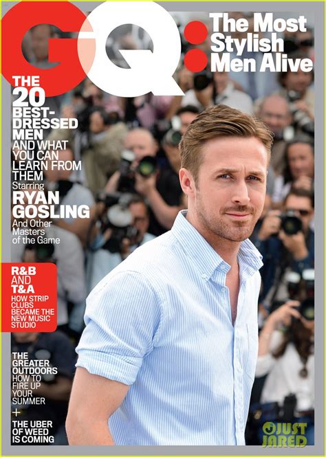 Brad Pitt And Ryan Gosling Top Gqs Most Stylish Men List Photo 3399522 Brad Pitt Magazine