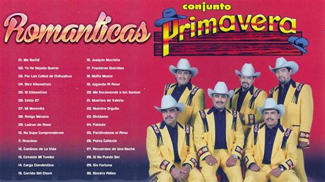 CONJUNTO PRIMAVERA EXITOS ROMANTICOS SUS MEJORES CANCIONES LAS 30