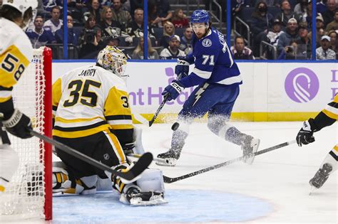 Penguins/Lightning Recap: Tristan Jarry scores goal, makes 39 saves to ...