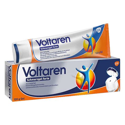 Voltaren Schmerzgel Forte 23 2 Mg G 120 G Delmed