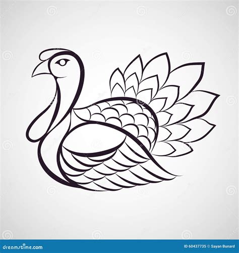 Turkey Logo Vector Design Template, Silhouette Turkey Logo ...