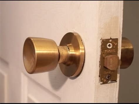 Replacing Old Door Knob