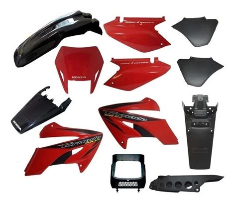 Kit Carenagem Completo Pe As Honda Xr Tornado Adesivado