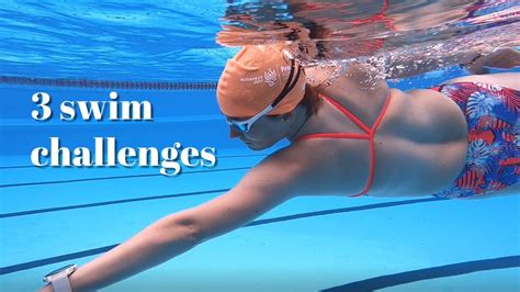 Swim Challenges How To Improve Your Freestyle Swimming Youtube