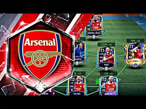 Full Arsenal Special Card Squad Builder In Fifa Mobile Youtube