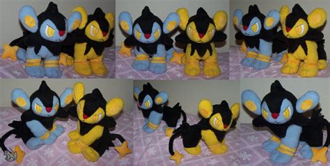 Chibi Shiny Luxio - Luxio plus by YutakaYumi on DeviantArt