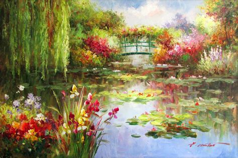 Claude Monet Giverny Garden