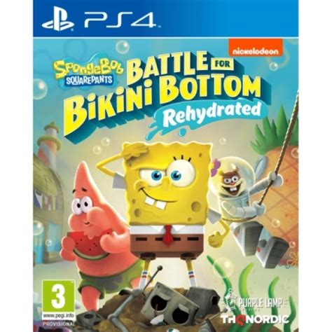 Start Ba Spongebob SquarePants Battle For Bikini Bottom Rehydrated PS4