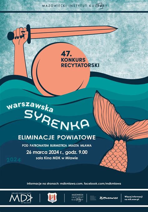 Konkurs Recytatorski Warszawska Syrenka Przyjmujemy Zg Oszenia