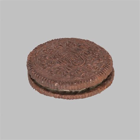 Oreo Biscuit Free D Model Mb Obj Free D