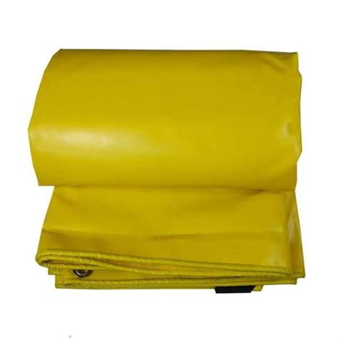 Hzwlf Lonas Lona Lona Impermeable Amarillo Resistente Material De