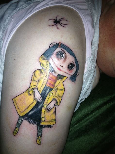 Coraline Doll Tattoo - Coraline Photo (34435897) - Fanpop