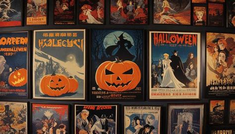 Iconic Halloween Movie Poster Collectibles