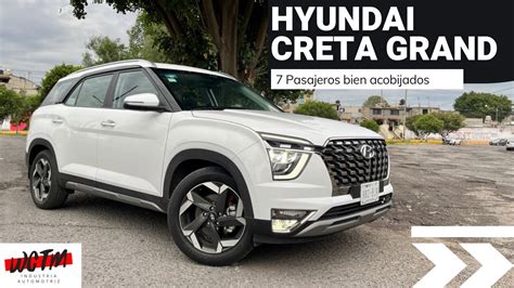 Hyundai Creta Grand Alcazar La Pasajeros Que Todos Queremos