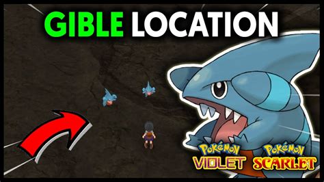 Where To Find Gible On Pokemon Scarlet And Violet Youtube