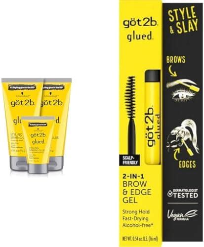 Amazon Got2B Paquete De Gel Para El Cabello Pegado Con Pinchos 2