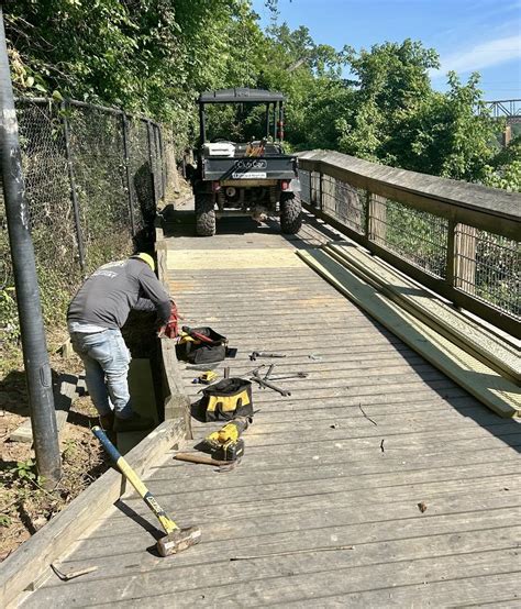 Almost All Of The Cayce Riverwalk And Timmerman Trail Open Work