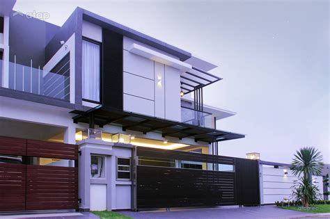 Contemporary Modern Exterior Bungalow Design Ideas Photos Malaysia