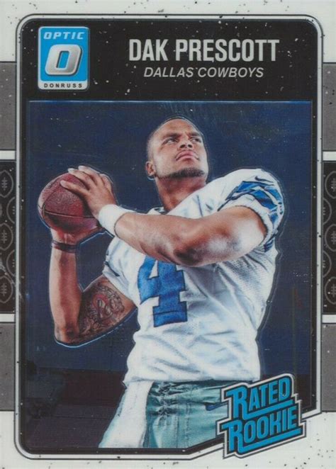 Dak Prescott 2016 Optic 162 Base Price Guide Sports Card Investor