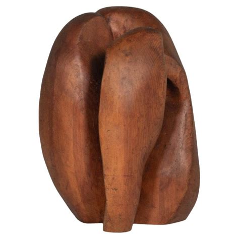 Powerful Biomorphic Hand Carved Sculpture At 1stdibs