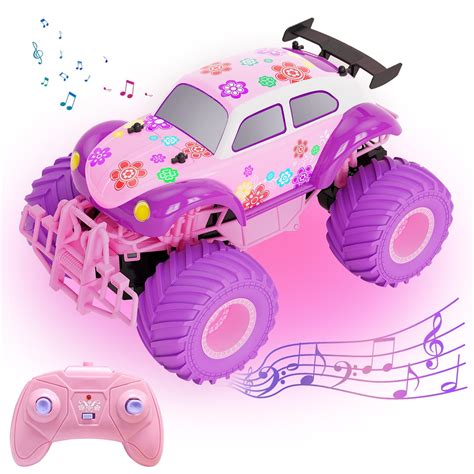 Chaks Choice Remote Control Cars For Girls 24ghz All Terrain Girls Off Road Rc Truck With