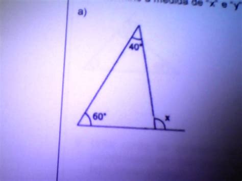 Determine A Medida De X E Y Em Cada Triangulo Br