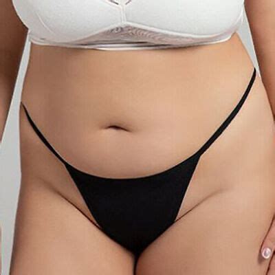 Plus Size Womens G String Thongs Panties Sexy High Cut Underwear Briefs Bikini Ebay