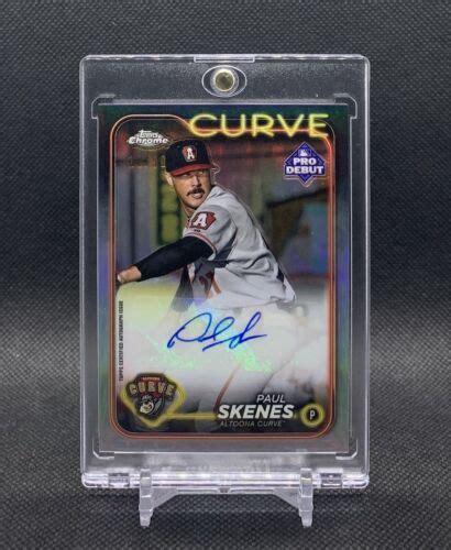 Topps Pro Debut Baseball Paul Skenes Chrome Refractor Auto