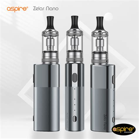 Aspire Zelos Nano Kit Kick Ash