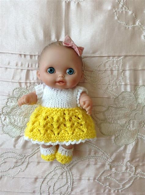 Hand Knitted Dolls Clothes To Fit Berenguer L Il Etsy Hand Knit