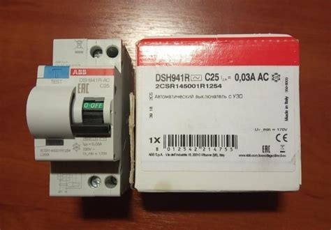 Обзор ABB DSH941R. Универсальные автоматические выключатели ...