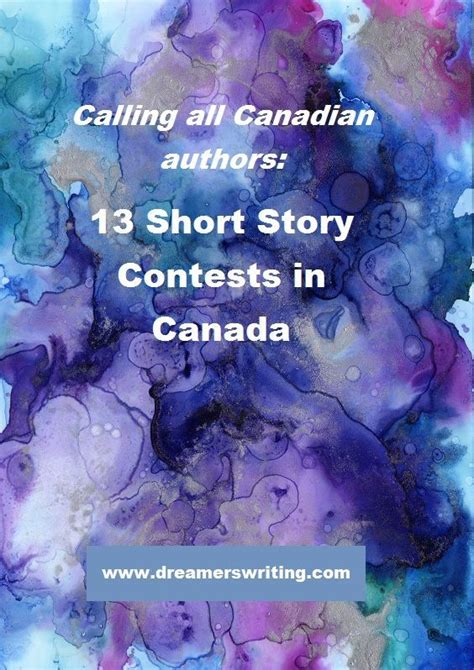 Canadian Short Story Contests 2024 - dion bernelle