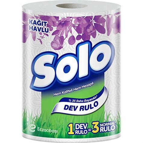 Solo DEV Rulo Kağıt Havlu Tekli