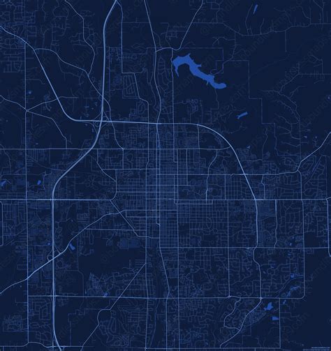 Bloomington Vector Map Dark Blue Aipdf Boundless Maps