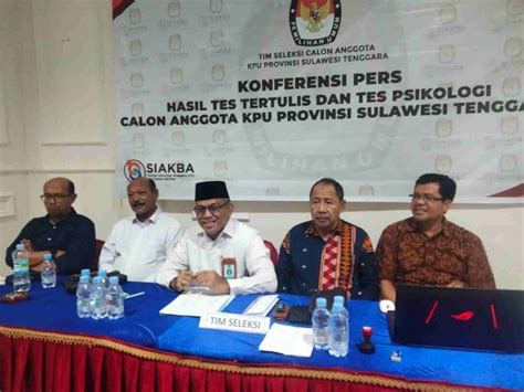 Timsel Umumkan Nama Peserta Seleksi Calon Anggota Kpu Sultra