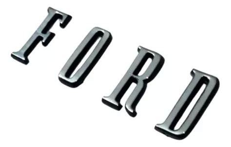 Emblema Metal Cromado Traseiro Letras Ford Galaxie Landau Frete grátis