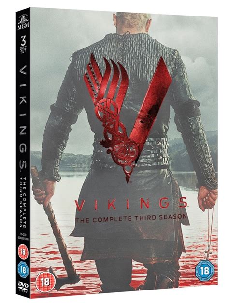 Vikings The Complete Third Season Dvd Box Set Free Shipping Over