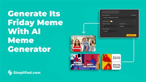 Create Hilarious Its Friday Memes In Moments With Ai Meme Generator